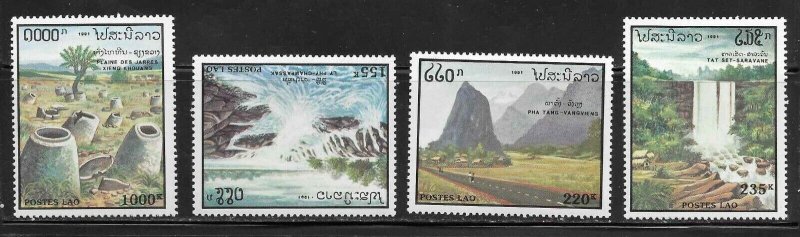 Laos 1028-31 Tourism Mint NH