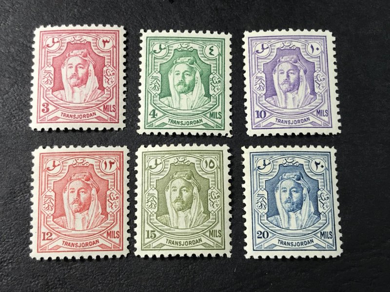 JORDAN # 230-235-MINT NEVER/HINGED-----COMPLETE SET-----1947