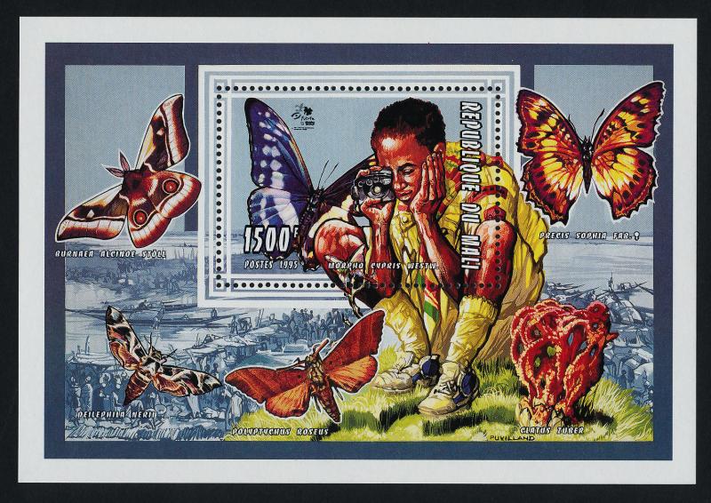 Mali 742 MNH Scouts, Butterflies