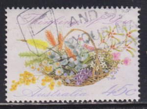 Australia 1234 Basket of Wildflowers 1992