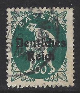 German States Bavaria Scott # 263, used