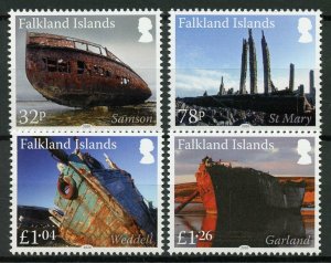 Falkland Islands Ships Stamps 2020 MNH Shipwrecks Wrecks Pt IV Nautical 4v Set