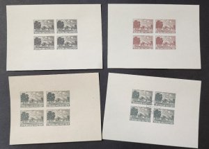 WWII WW2 Germany Third Reich THERESIENSTADT concentration camp stamp sheets