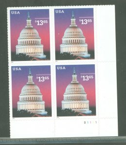 United States #3648 Mint (NH) Plate Block