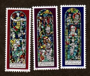 Liechtenstein # 657-659 Mint!