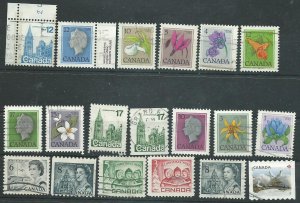 Can #460,476-477705,708-714,787,789-791,806,+1  used VF    PD