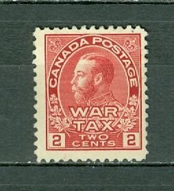 CANADA 1915 WAR TAX #MR2    UNUSED NO THINS