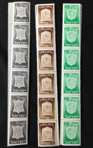 Israel Blocks Strips Booklets MH MNH(Aprx 300 Items) TK48 