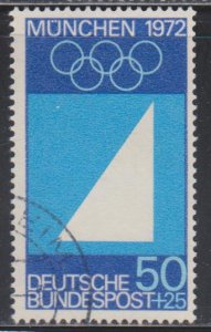 Germany,  50+25pf Olympics (SC# B449) Used