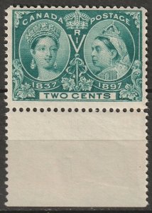 Canada 1897 Sc 52 MNH* with selvedge