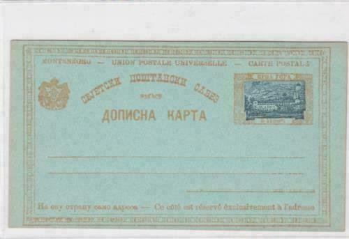 Montenegro early carte postale   stamps card ref R20039 