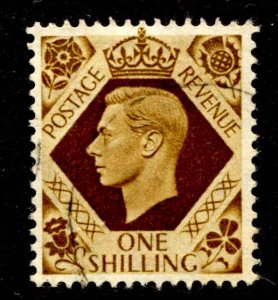 Great Britain #248 USED SINGLE KGVI ISSUE - SALE NOW ONLY $0.10c - WOW!!!!!