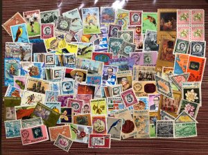 Nicaragua 95 mixed stamps collection mostly postally used