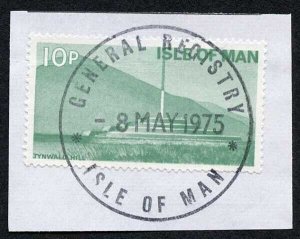 Isle of Man 10p QEII Pictorial Revenue CDS On Piece