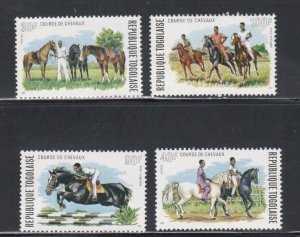 Togo # 885-886, C232-234, Horse Racing, Mint NH, 1/2 Cat.
