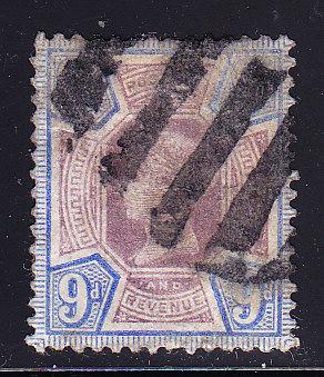 Great Britain 1887 QV 9d Jubilee VF/Used(o)