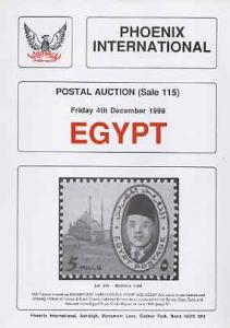 Auction Catalogue - Egypt - Phoenix International 4 Dec 1...