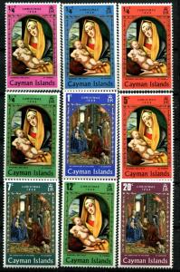 CAYMAN ISLS.  242-50 MNH 1969 Christmas