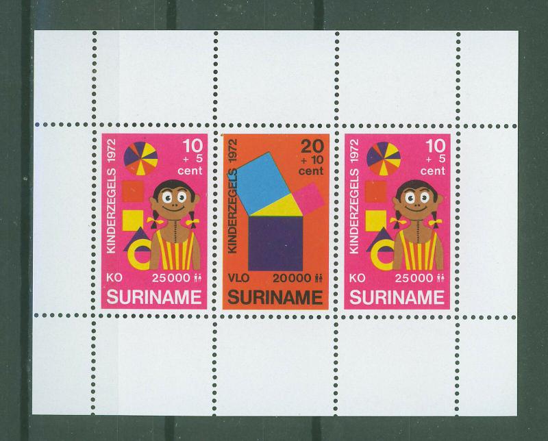 SURINAM/SURINAME 1972 MNH SC.B187/89 Child Welfare