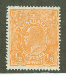 Australia  #66a Mint (NH) Single