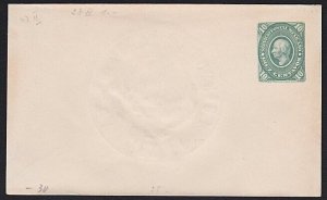 MEXICO Early postal stationery envelope - unused...........................a4622