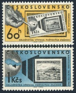 Czechoslovakia 988-989,MNH.Michel 1209-1210. Stamp EXPO Bratislava-1960.