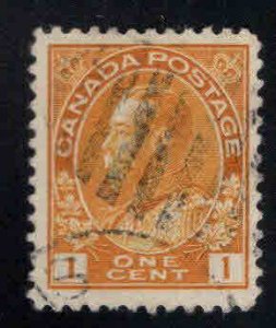 CANADA Scott 105 Used 1c Admiral stamp