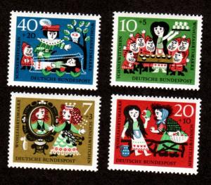 Germany # B384-B387 Mint!