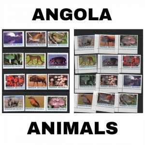 Thematic Stamps - Angola - Animals - Choose from dropdown menu