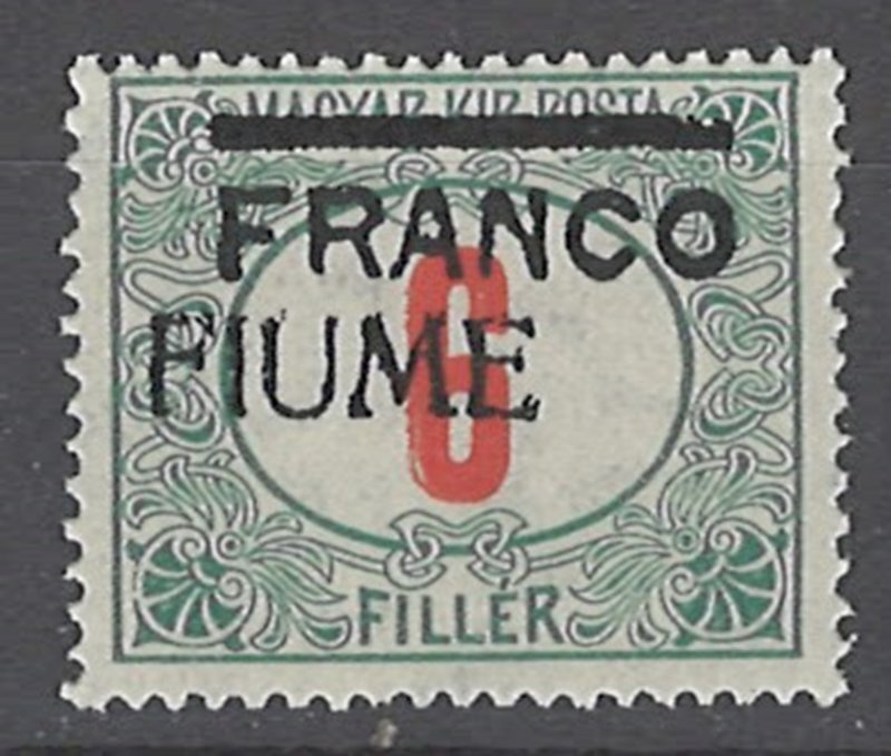 COLLECTION LOT # 2024 FIUME #24 MNH 1919 45 OMITTED