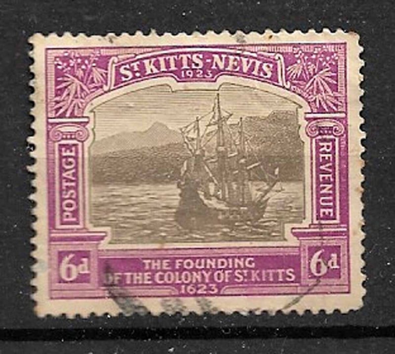 ST. KITTS NEVIS STAMP. 1923, Sc.#58 USED