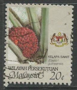 STAMP STATION PERTH Wilayah Persekutuan #115 Agriculture  Crest Used 1986