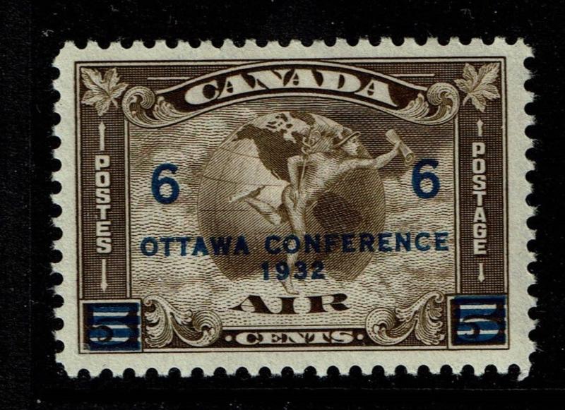 Canada SC# C4, Mint Hinged, Hinge Remnant, tiny Page Remnant - S2722