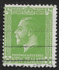 New Zealand #144 1/2p King George V