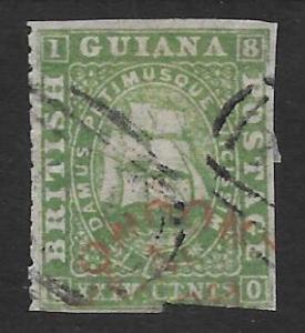 British Guiana Scott #65 Used 24c Ship  2017 CV $16.00