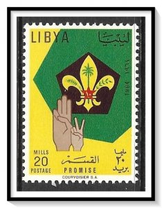 Libya #253 Boy Scouts MNH