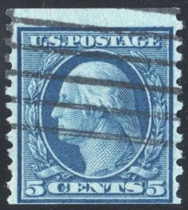 SC#496 5¢ Washington Coil Single (1919) Used