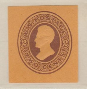 U.S. Scott #U80 Jackson - Embossed Stamped Envelope - Mint Single