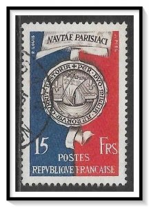 France #664 Seal Of Paris Used