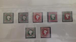 British Heligoland Queen Victoria Collection Used & Unused