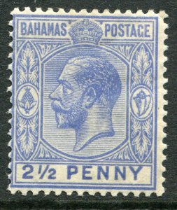 BAHAMAS # 51a Fine Light Hinged Issue - PROFILE OF GEORGE V - S5988