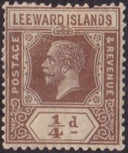 Leeward Islands #61 Mint
