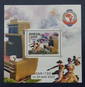 SENEGAL 2023 SHEET - JOINT ISSUE UPAP PAPU TOWER MNH (Only 100 ex by Phil@poste)-