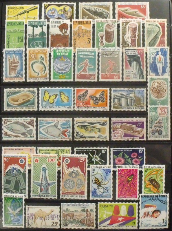 A2672   CHAD           Collection                    Mint/Used