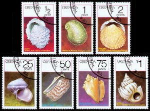 Grenada Scott 652-658 (1975) Cancelled To Order VF Complete Set C