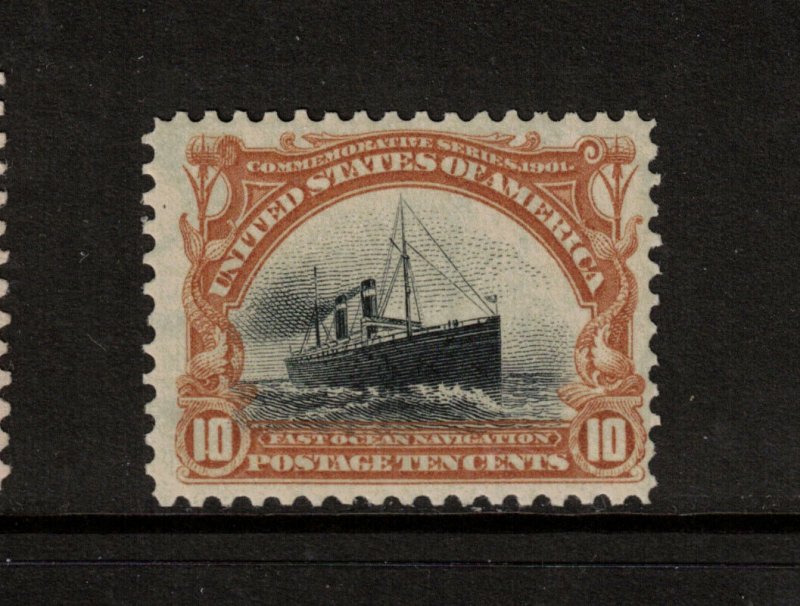 USA #299 Very Fine Never Hinged **With Certificate** 