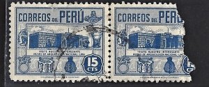 PERU #378, USED , 1938 - PERU107