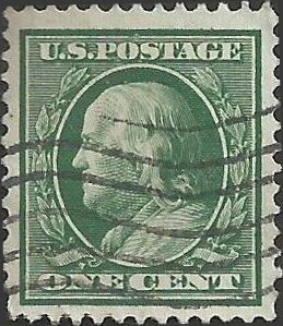 # 331 Used Green Ben Franklin