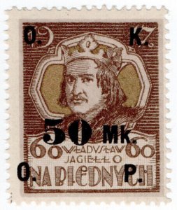 (I.B) Poland Cinderella : Charity Stamp 50M OP (Na Biednych)