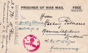 1941, German POW held Frederiction, New Brunswick, Canada, See Remark (C4515)